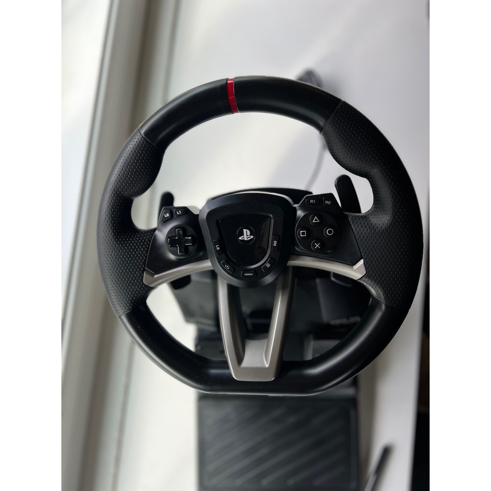 HORI Racing Wheel Apex PS4 Bundle Gran Turismo 7 Excellant Racing Simulator - Picture 2 of 11